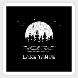 Lake Tahoe Trees Family Vacation Outdoor Nature Sticker